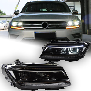 Feu avant pour VW <span class=keywords><strong>Tiguan</strong></span> 2017 — 2020, phare dynamique LED, accessoire pour automobile - Product Image 6
