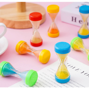 Vente chaude <span class=keywords><strong>Mini</strong></span> sabliers minuterie jouet dessin animé créatif drôle en plastique <span class=keywords><strong>Mini</strong></span> sablier sable verre sablier pour cadeau promotionnel - Product Image 4