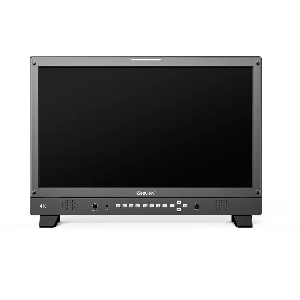 Desview 21.5" 4K 3G-SDI 12G SDI HDMIเสริมTALLYสนามหน้าจอสัมผัสProfessional Director MonitorอลูมิเนียมTUPมุมกรณี