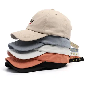Wholesale baseball caps hat custom embroidery logo gorras mens hat suppliers