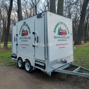 Venta de Remolques con Unidades Móviles para Baños 2025, Baños Temporales de Lujo Móviles para Campamentos con Inodoro Portátil - Product Image 6