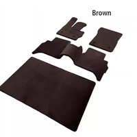 Factory Direct Custom Fit Premium 20mm Pure Wool Cargo & Floor Mat Set pour Mercedes G-Class Eco-Friendly & Waterproof