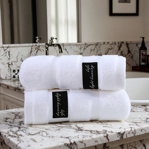 Serviette de lavage de visage en coton spécial Hilton Five-Star Hotel épaissie pour un usage domestique et un spa transfrontalier - Product Image 6