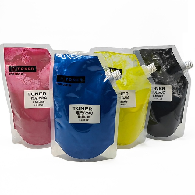 High Quality Toner Powder Compatible for Ricoh MP C6503 C8003 C5220 C5200 C5310 C5320 C5300 Refill Toner 500g Set of 4