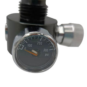 Regulador de presión de pistola de aire PCP Regulador de tanque de <span class=keywords><strong>CO2</strong></span> de <span class=keywords><strong>Paintball</strong></span> para gestión de presión de aire PCP - Product Image 4