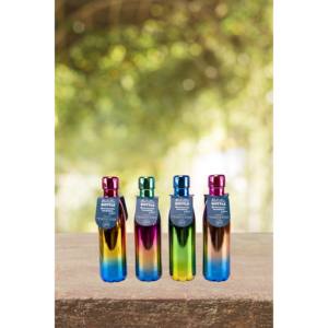 BOTELLA TÉRMICA RAINBOW DE 500ML EN ACERO MULTICOLOR IRIDESCENTE - Product Image 1