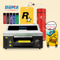 Impresora UV de cama plana de 330x600mm, inyección de tinta directa en la caja del teléfono, bolígrafos de vidrio, tablero de aluminio y Metal, máquina de escritorio de granito