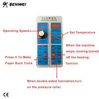 SENWEI SMFM5002Z plastifieuse de chauffage à l'huile de 355m de largeur Machine à plastifier manuelle Double face