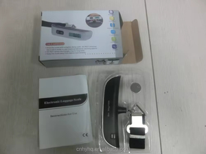 Angelhaken Hang <span class=keywords><strong>Scale</strong></span> LCD-Display Elektronische Reise hängen 50kg Gewichtung Tragbare digitale Gepäck waage - Product Image 3