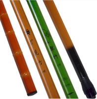 KEKAXI Joran Pancing Fiberglass Murah dan Ringkas 2.7/3.6/4.5/5.4/6.3/7.2M 37 Tune untuk Memancing Ikan Mas di Sungai, Danau, dan Aliran Air