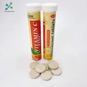 Preço barato Suplemento de saúde vitamina C 1000mg + zinco 10mg comprimido efervescente para imunidade