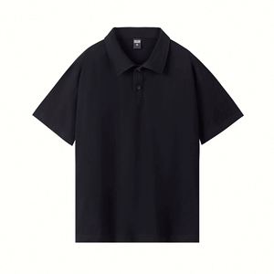 Design Wholesale High Quality Plain Casual Golf Custom Logo Simple Polo Shirt for Men Polo T-shirt - Product Image 1