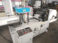Machine à fabriquer des serviettes en papier pour restaurants, à faible coût, en promotion, avec moteur électrique contrôlé par PLC, haute capacité