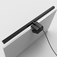 Barre lumineuse pour écran d'ordinateur, lampe de lecture LED USB pour la protection des yeux, lampe de bureau à intensité variable avec commande tactile pour écran incurvé/plat