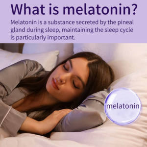 Cápsulas de sueño de melatonina 5mg La Melatonina regula eficazmente la ayuda para dormir sin medicamentos para dormir - Product Image 3