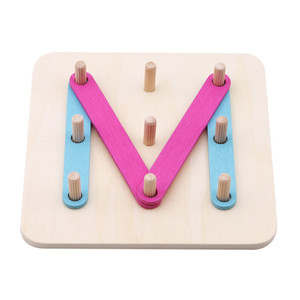 2023 Popular Geometric Column Set Digital Number <strong>Alphabet</strong> <strong>Letter</strong> Chinese Shape <strong>Animal</strong> Wooden Puzzle Game Educational Toys Kids - Product Image 1