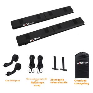 Portaequipajes Trasero Flexible para Techo <span class=keywords><strong>de</strong></span> Coche con Compatibilidad para Patinetas y Tablas <span class=keywords><strong>de</strong></span> Surf, Almohadilla para Equipaje <span class=keywords><strong>de</strong></span> 76.2 cm <span class=keywords><strong>x</strong></span> 7.6 cm <span class=keywords><strong>x</strong></span> 3 cm para un Almacenamiento Conveniente - Product Image 1