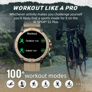 Diseño al aire libre oxígeno en sangre nuevo reloj inteligente pantalla táctil completa deporte Fitness reloj 1,38 pulgadas TFT GPS Alexa Voice Smartwatch 2024 - Product Image 6