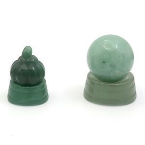 Sfera sfera di pietra preziosa di quarzo lucido naturale supporto sfere di cristallo uovo titolare per la decorazione figurina stile - Product Image 6