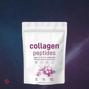 OEM ODM Bebida en Polvo de Péptidos de Colágeno de Animales Alimentados con Pasto, Libre de GMO, con Biotina, Vitamina C y Ácido Hialurónico para Blanquear la Piel - Product Image 2