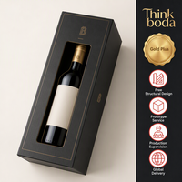 Boîtes cadeaux en carton imprimées sur mesure avec fermeture magnétique, emballage rigide en papier kraft de luxe pour vin, whisky, spiritueux