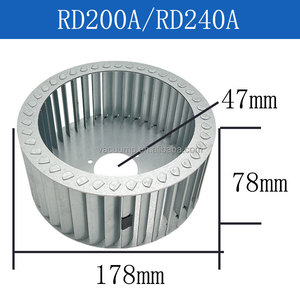 RD0240A 360A Kit de réparation de pièces pour ventilateur de refroidissement de radiateur et ventilateur de pompe à vide - Product Image 5