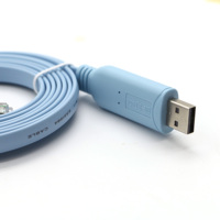 Câble de console USB vers RS232 RJ45 OEM/ODM avec puce PL2303GT pour routeurs et commutateurs Cisco