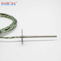 Capteur de température intelligent DEMING à isolation minérale, étanche à la poussière, pour installation à bride fixe, thermocouple basse température