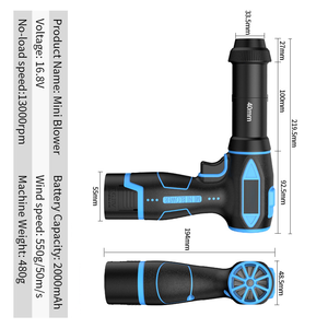 F.EASYD Source marca 130000RPM batería de litio Jet Turbofan con conveniente máquina potente recargable Storm - Product Image 5