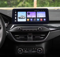 Autoradio Android 8 cœurs 12,3'' avec Carplay intégré, GPS, écran partagé, USB, DSP pour Ford Focus 2019~2022