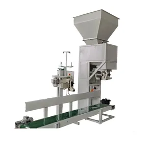 Fully Automatic 20kg 25kg Automatic Bagger Feeding Pellet Fertilizer Packaging Bagging Weighing Packing Machine