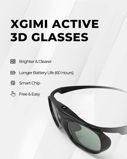 XGIMI Active Shutter 3D Glasses for All XGIMI Projector