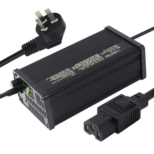Caricabatterie batteria al <span class=keywords><strong>litio</strong></span> regolabile 48 v8a <span class=keywords><strong>carica</strong></span> batteria in alluminio ad alta potenza - Product Image 1