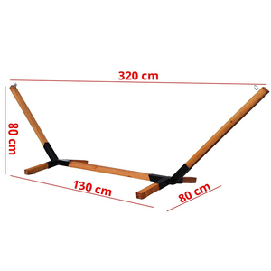 Hängematten rahmen aus Holz, bis zu 150 kg, Breite: 320 cm. - Product Image 2