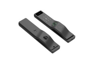 Serrure de porte intelligente <span class=keywords><strong>5050</strong></span> à mortaise, sécurité domestique, serrure de porte automatique intelligente Tuya, serrure de porte numérique électronique avec caméra - Product Image 1