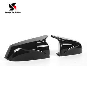 Coques de rétroviseurs latéraux noires brillantes style M compatibles <span class=keywords><strong>avec</strong></span> BMW E60 LCI, en ABS injecté, protection UV, boîtier de rétroviseur - Product Image 1