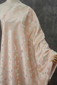 Nouveau tissu Jacquard floral coloré en poudre de brocart de chanson d'imitation de style chinois - Product Image 5