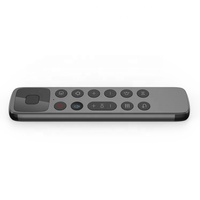 Télécommande universelle en alliage d'aluminium à code fixe pour projecteur, audio et TV avec commande vocale BLE pour lit et matelas intelligents