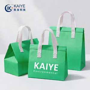 Wholesale Insulated Food Delivery Bag Custom Logo Non Woven Thermal Takeaway Bag Low MOQ Manufacturer - Product Image 3