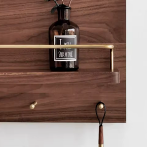 Ventes chaudes, boîte de compteur électrique en bois de noyer décorative de style américain, pliable, montage mural, charnières - Product Image 4