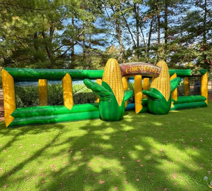 Jeu gonflable en PVC commercial, jeu de labyrinthe gonflable, labyrinthe de maïs gonflable <span class=keywords><strong>pour</strong></span> fête en plein air - Product Image 2