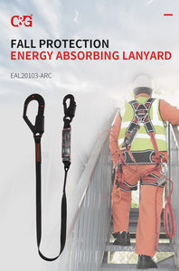 Cordão De Segurança De Isolamento Elétrico Arnês De Absorbersafety De Energia Dielétrica - Product Image 6