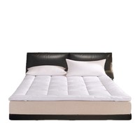 Matelas pliable LIVEN de luxe, rembourré de fibres de soie de 4 pouces d'épaisseur, matelassé 3D, doux, respirant, toutes saisons, personnalisable, qualité hôtel 5 étoiles, pour la maison