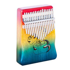 Kalimba de madera de alta calidad con 17 teclas, piano de pulgar de madera maciza para principiantes, instrumento musical. - Product Image 4