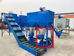 เครื่องอัดเม็ดอาหารสัตว์ปีกแบบ 2 ลูกกลิ้ง ขนาด 200 กก./ชม. พร้อมแม่พิมพ์แบบแบน สำหรับไก่เนื้อ วัว โค และสัตว์อื่นๆ - Product Image 3