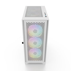 ATX-funda de ordenador para videojuegos, con Panel de red de hierro de vidrio templado lateral, Torre media para Gamer - Product Image 6