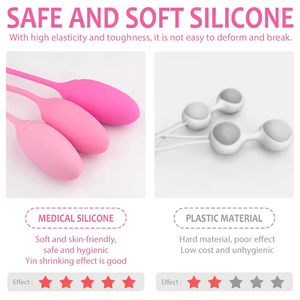 Kit de 6 Bolas de Ejercicio de Diferentes Pesos para Principiantes, Ejercicios para el Suelo Pélvico, Productos Sexuales para Mujeres - Product Image 4