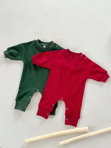 <span class=keywords><strong>Ropa</strong></span> de lana verde roja para bebé de manga larga de <span class=keywords><strong>Navidad</strong></span> Otoño Invierno <span class=keywords><strong>ropa</strong></span> de escalada mamelucos - Product Image 4