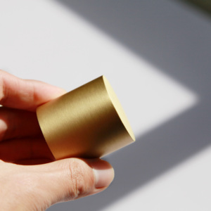 Nordic <strong>Brass</strong> <strong>Candle</strong> <strong>Holder</strong> Cylinder <strong>Candle</strong> Jar for Size 34mm/20mm <strong>Candle</strong> Home Table Multi-function Incense Candlestick <strong>Holder</strong> - Product Image 2