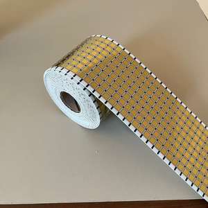 Autocollant mural décoratif de luxe pour la maison, cadre mural, 10 cm * 5 m, autocollant mural en PVC auto-adhésif, plinthe, <span class=keywords><strong>carrelage</strong></span> mural - Product Image 2